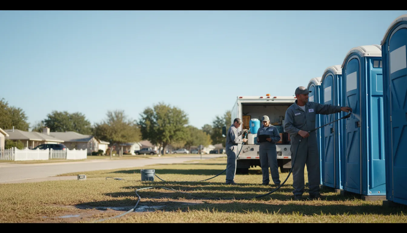 Long-Term Portable Toilet Rental in Perkins, MI near me